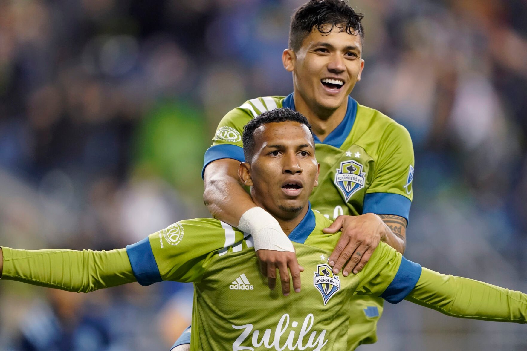 APTOPIX MLS Whitecaps Sounders Soccer